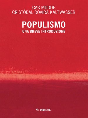 cover image of Populismo